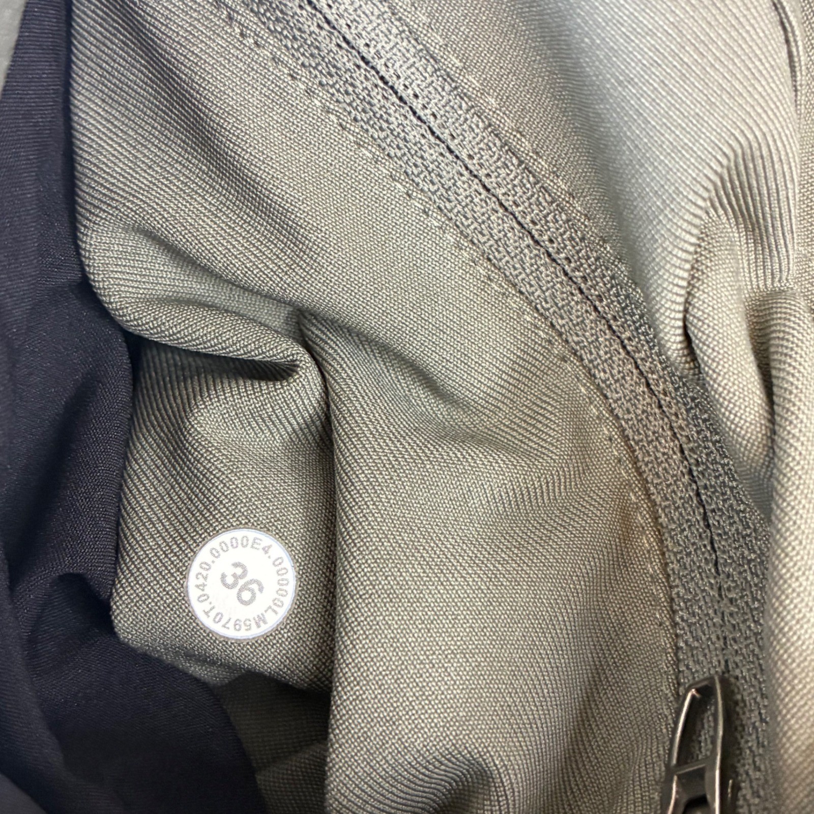 Lululemon ABC Pant Slim Men 36×32 Sage Green Warpstreme 5-Pocket Commuter