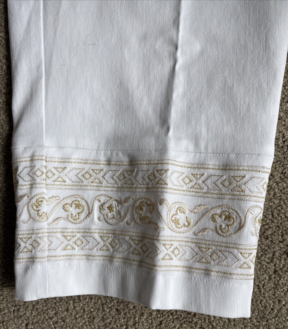 Capri Pants or Shorts Size L and Size XL Solid or Patterns or Blue Jean, White