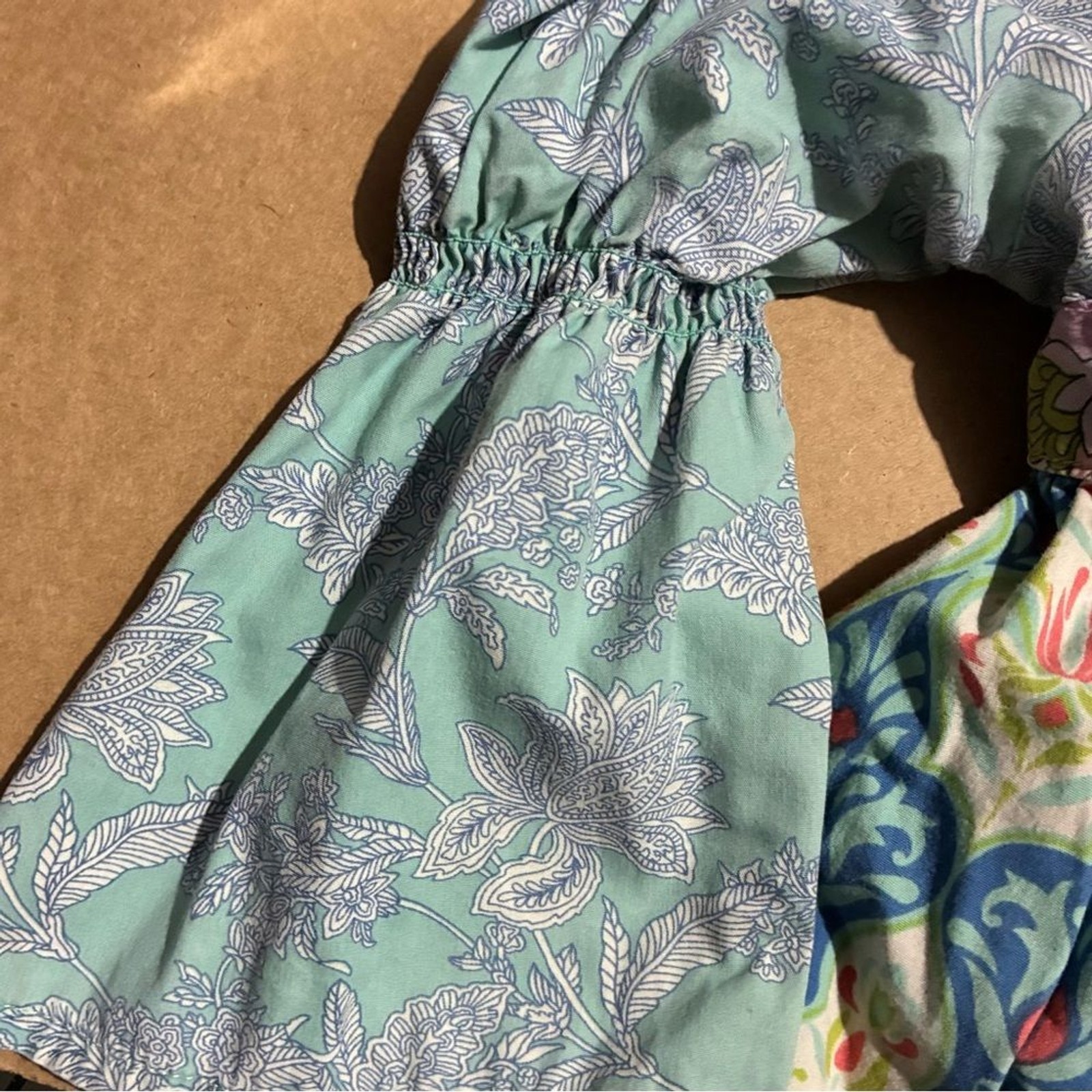 Matilda Jane Secret Fields Peasant Top Dress Paisley Petal Toddler Sz 2T Cottage