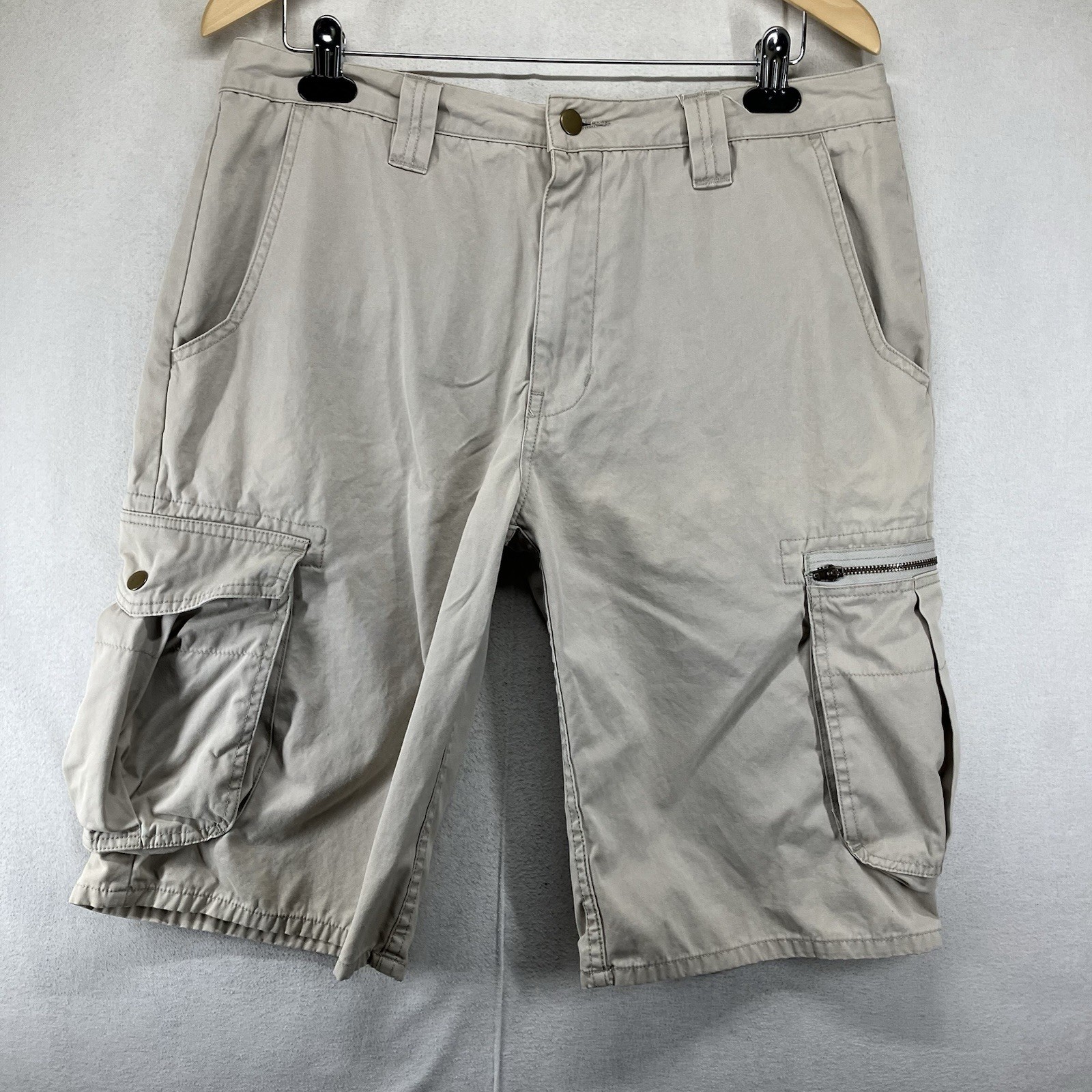 Vintage UFC Ultimate Fighter Cargo Shorts 34 MMA Cage Fighting y2k 34×12