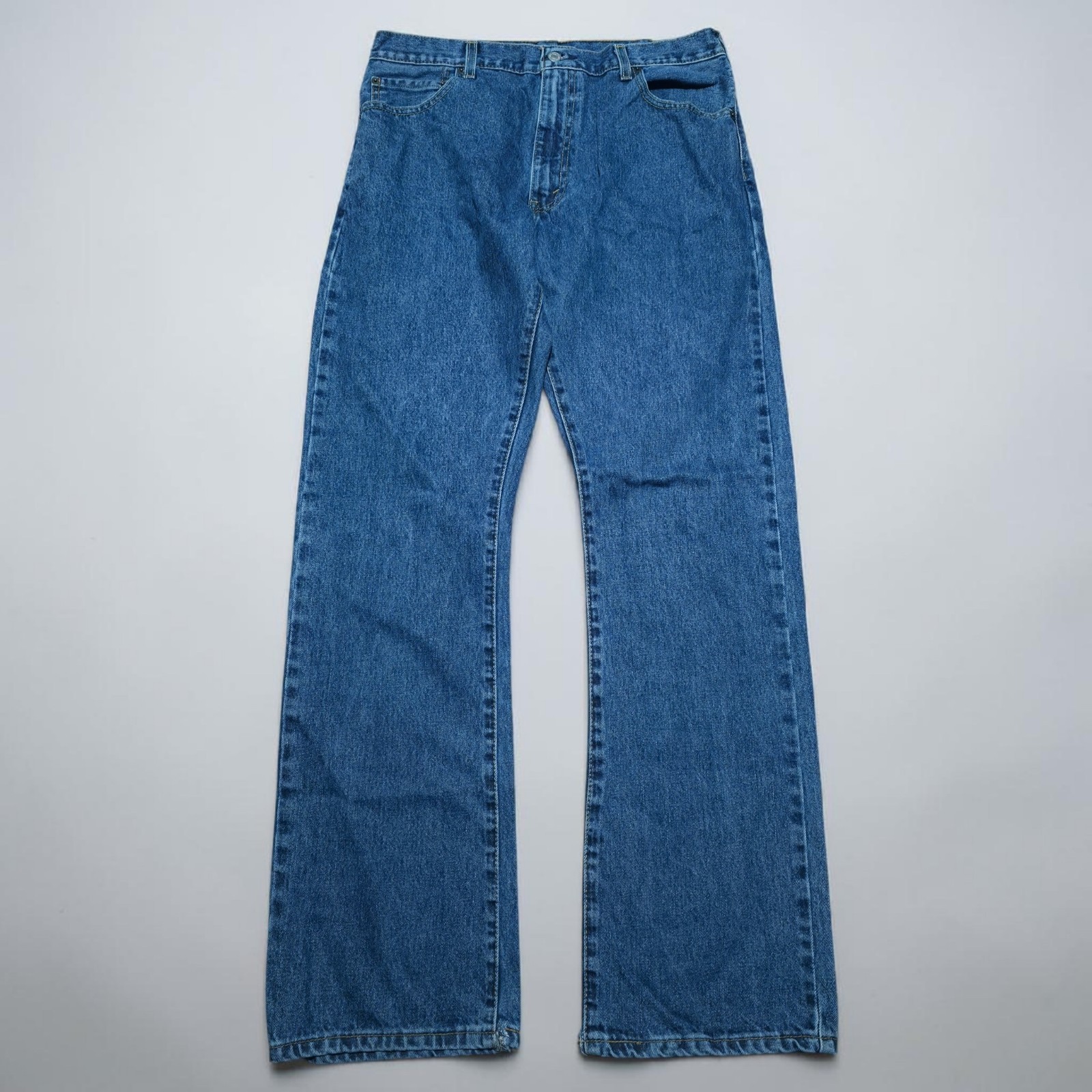 Levis 517 Jeans Mens *FITS 35 x 34 Blue Dark Wash Regular Bootcut Denim Pants