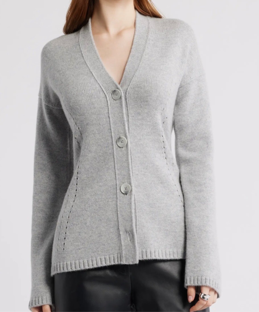 New Nordstrom Wool & Cashmere Cardigan SZ: S