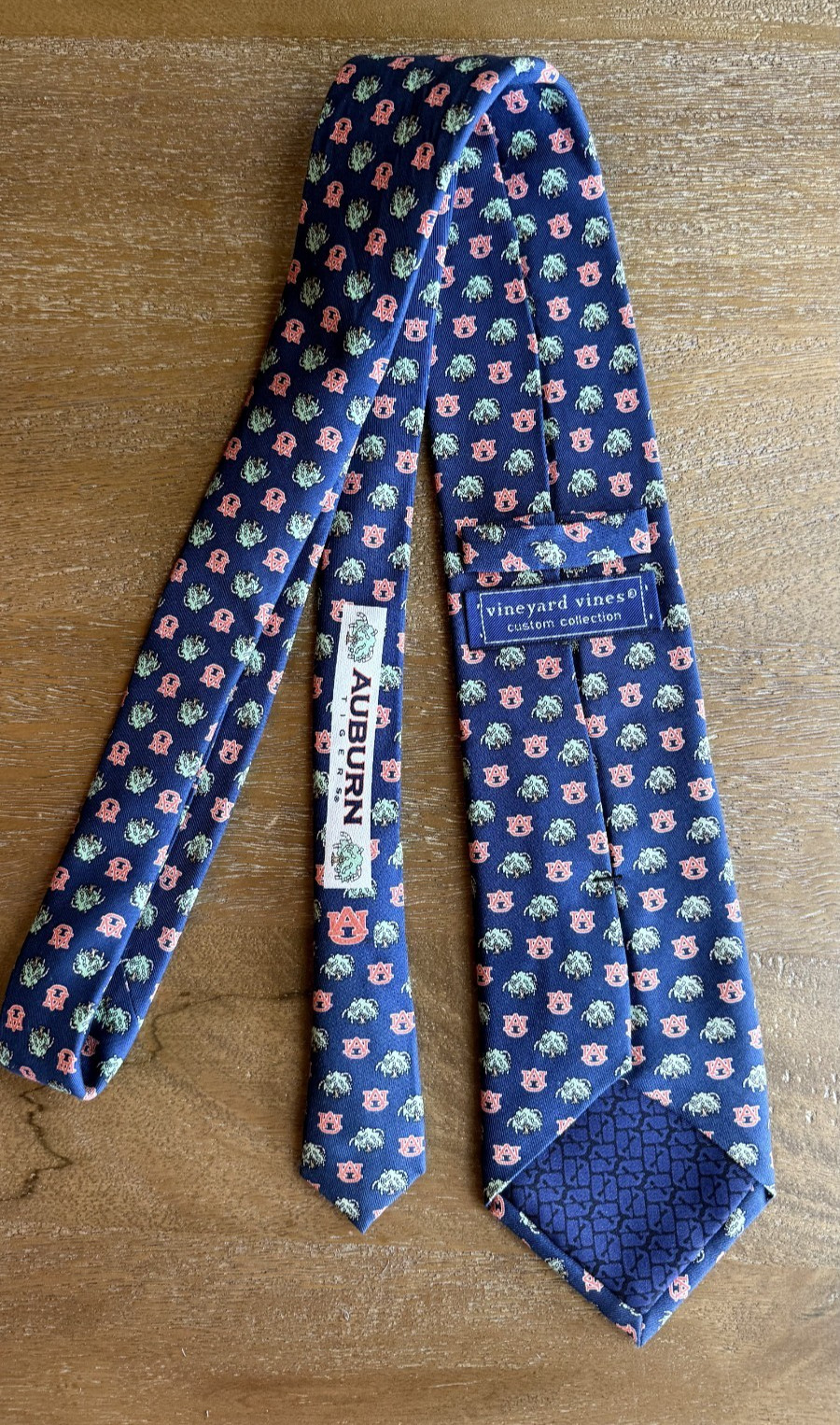 Auburn University Toomers Corner Vineyard Vines Tie