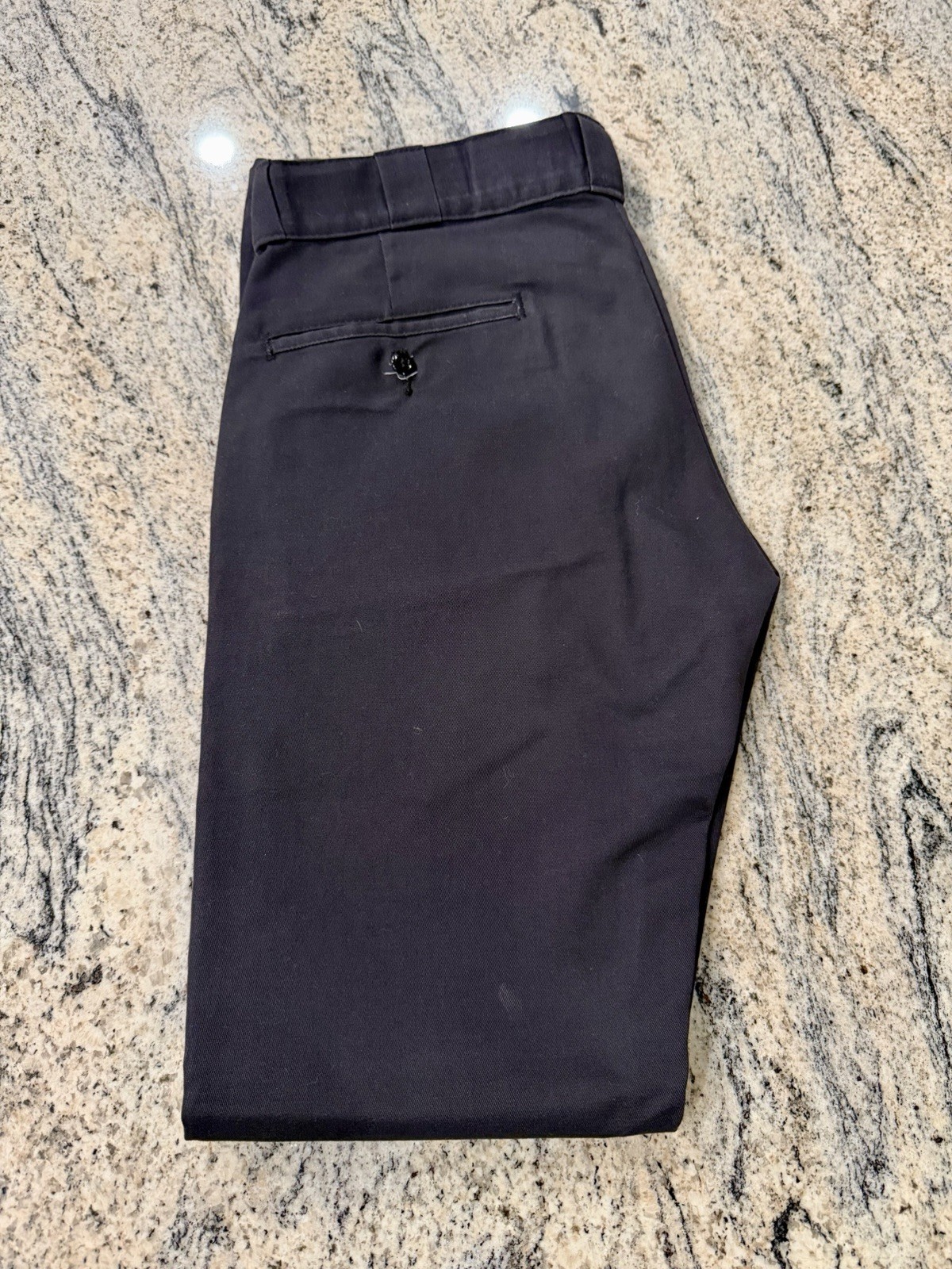 Dickies Flex Men’s Skinny Straight Black Chino Twill Stretch Pants 30×32