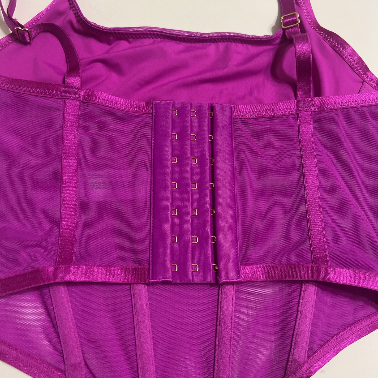 Sophia Vergara Bustier Intimates Color Block