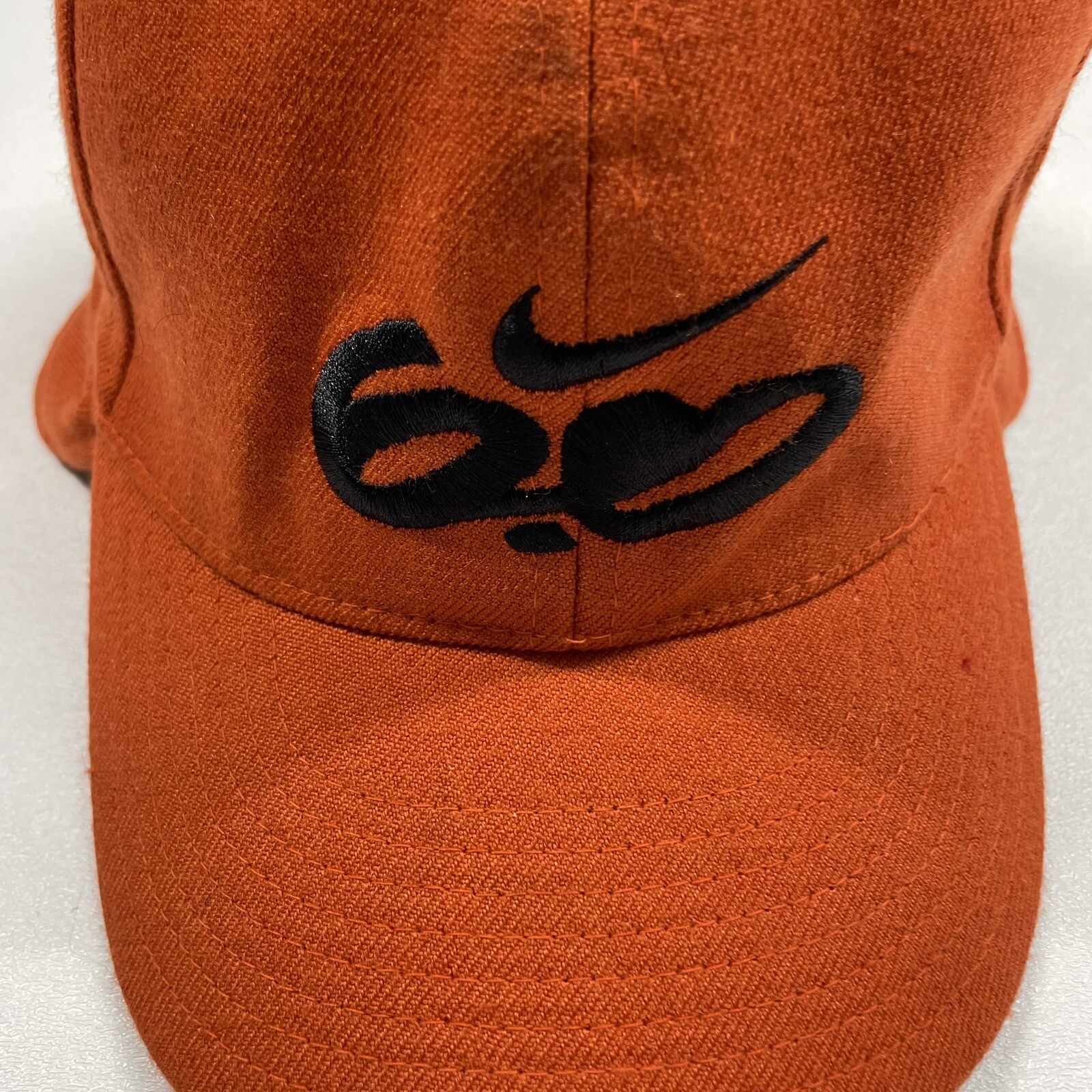 Nike 6.0 Trapper Hat Cap Men’s L-XL Orange Outdoor Wool Blend Embroidered