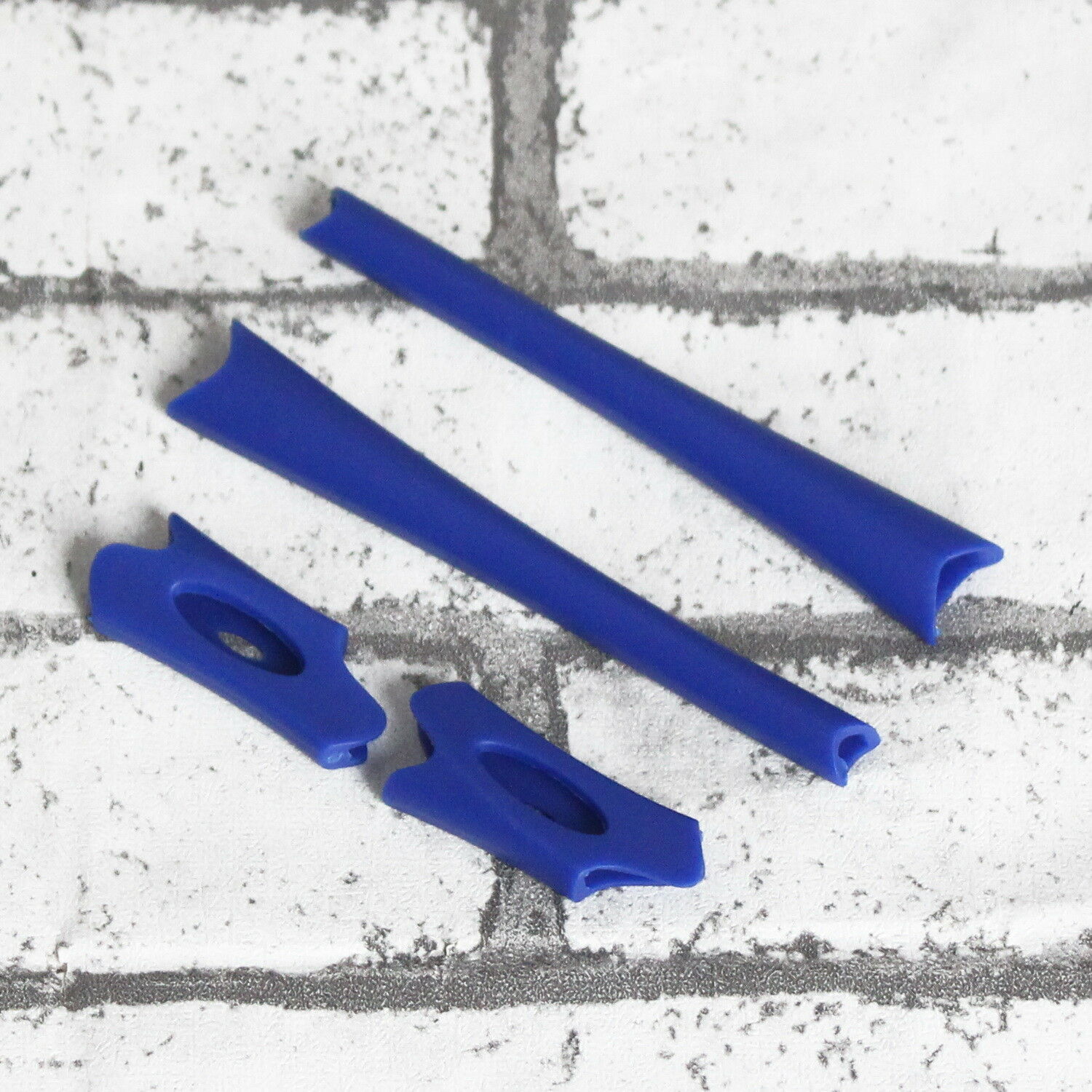 Replacement Rubber Silicone Ear Socks for-Oakley Flak Jacket XLJ Sunglass -Blue