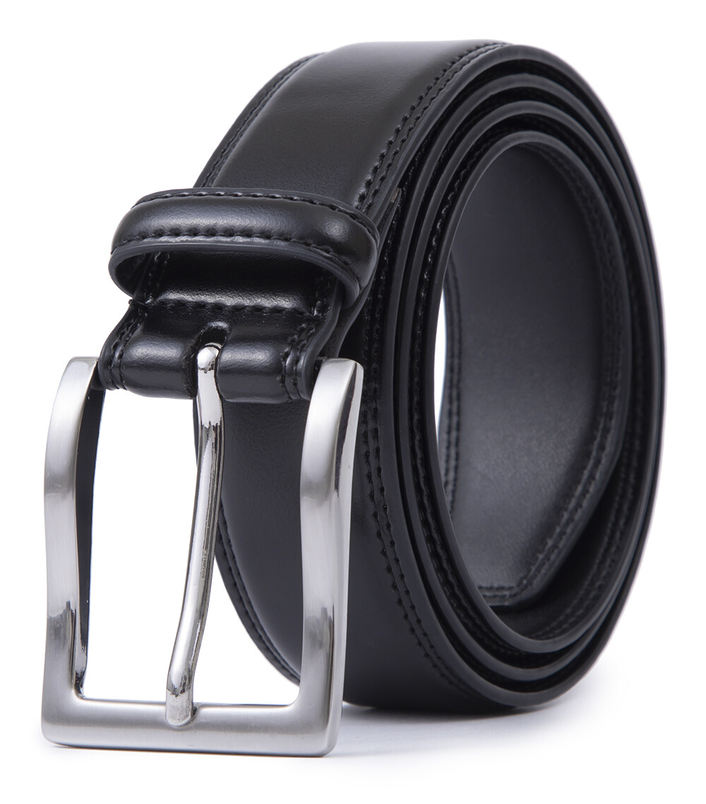 Mens Genuine Leather Belts for Men Dress Causal Belt, 1.3inch Wide