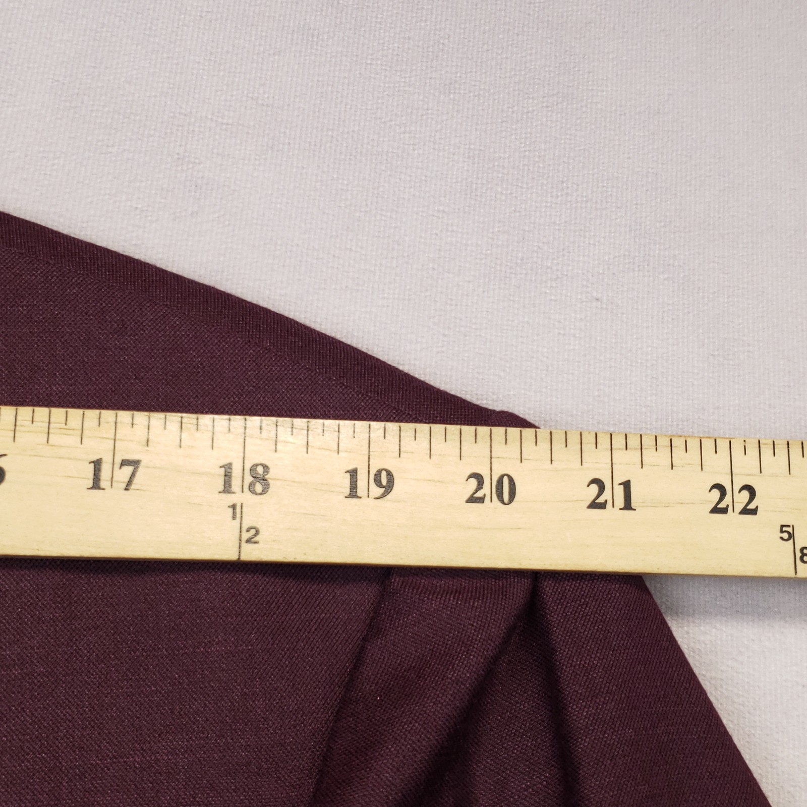 Lineage Sport Coat Men’s 46R Burgundy Two Button Double Vented Stretch Blazer