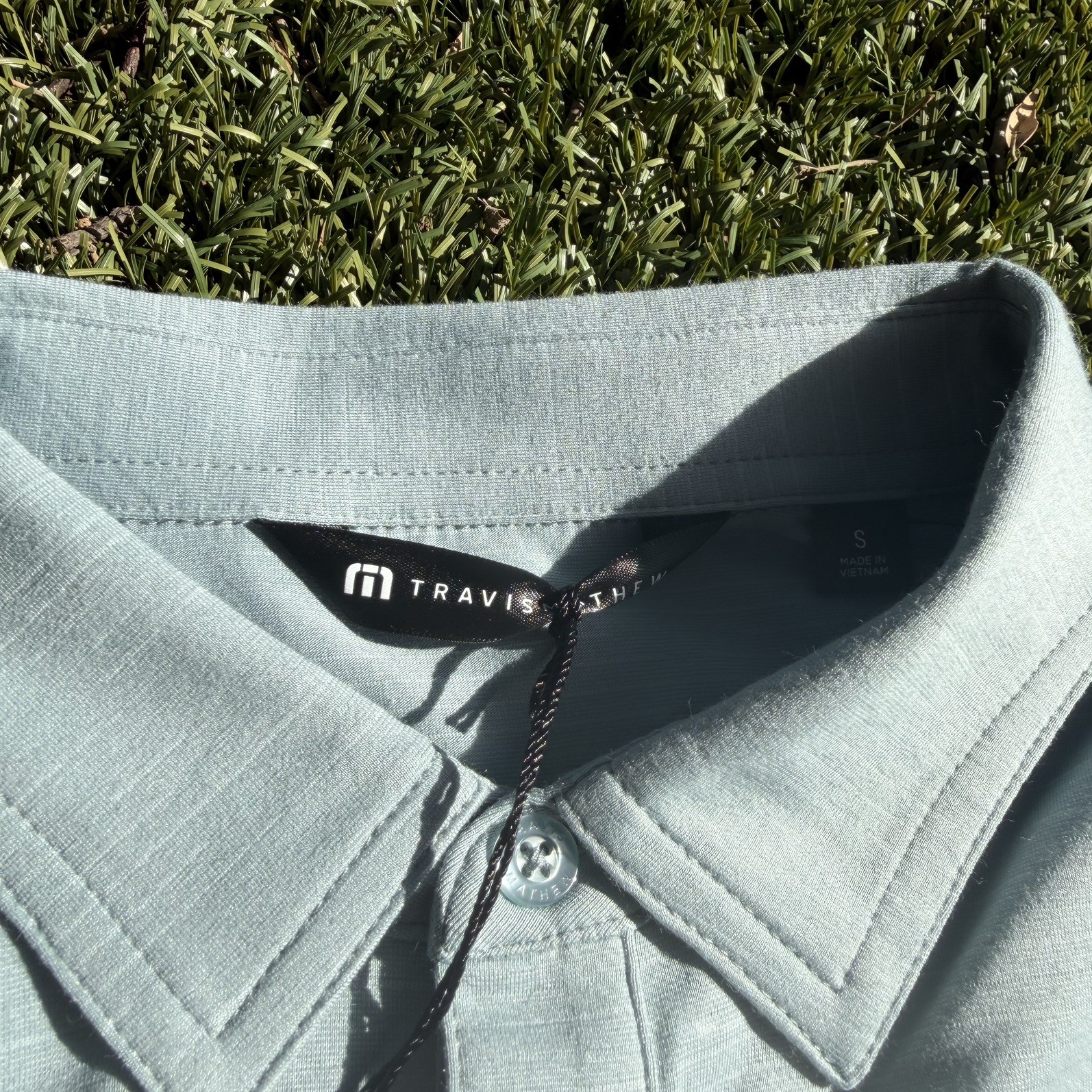 Travis Mathew The Heater Series Polo Arona Teal Mens Size Small NWT Golf