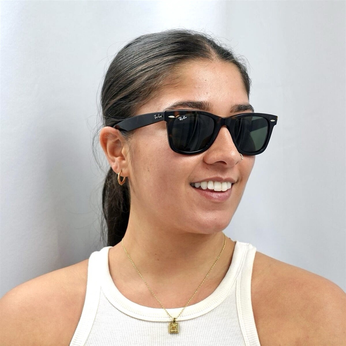 Ray-Ban Polarized RB2140 Men’s Classic Sunglasses Tortishell Frame unisex Fit