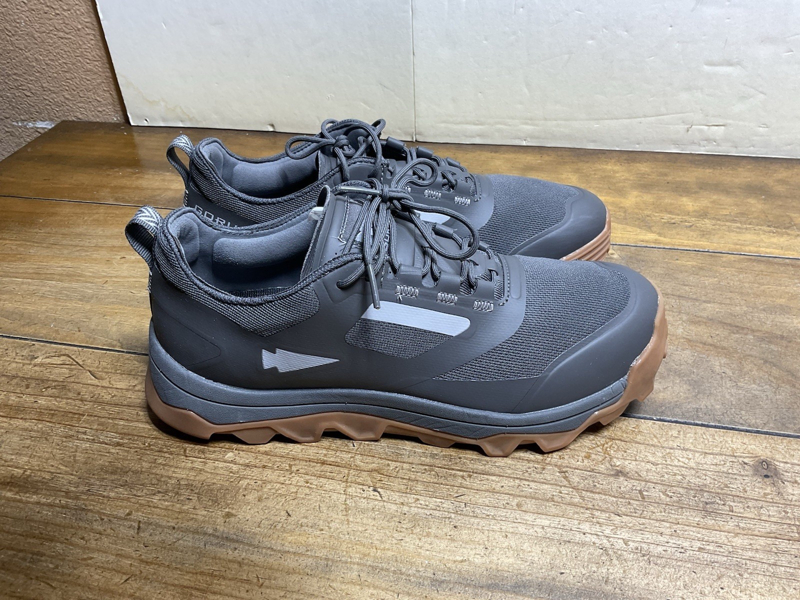 GORUCK Mackall Rucking Shoe in Black and Forged Iron Size M7.5 W9.5