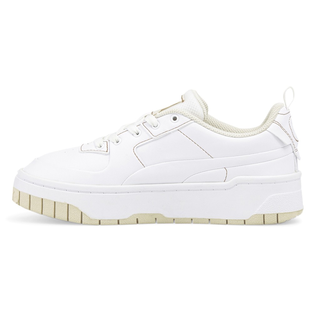PUMA Cali Dream Infuse Lace Up Womens White Sneakers Casual Shoes 38401101
