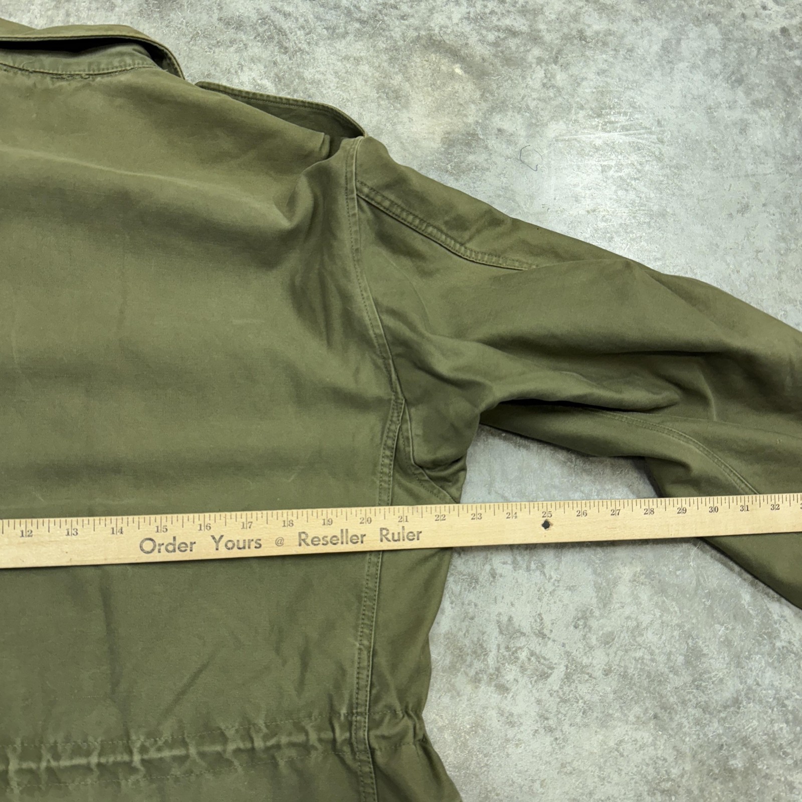 Vintage M-51 Jacket Mens Medium Korean war miltary cold weather coat army 50s
