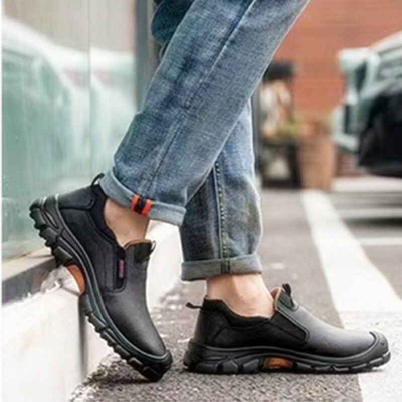 Mens Waterproof best work boots Composite toe Safety Shoes Non Slip Boots