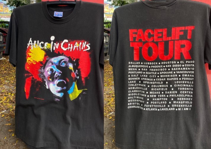 Alice in Chains 2 sided tour t-shirt all sizes available QT7238