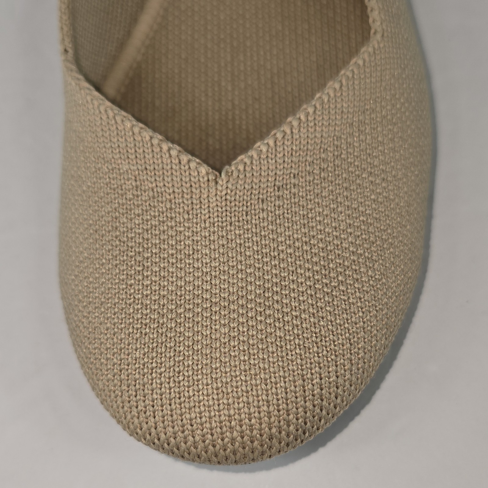 Rothy’s The Pointed Toe Knitted Slip On Women’s Flat Shoes US SIZE 6 Portobello.