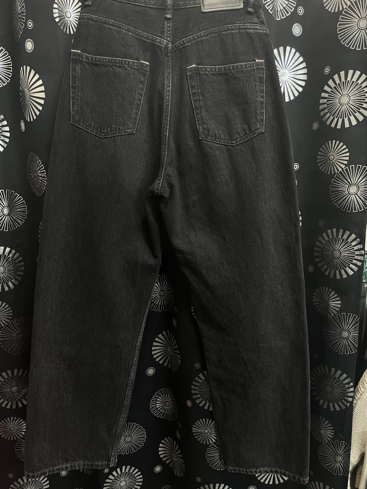 ACNE STUDIOS 1993 VINTAGE BLACK WASH JEANS SIZE 25/30
