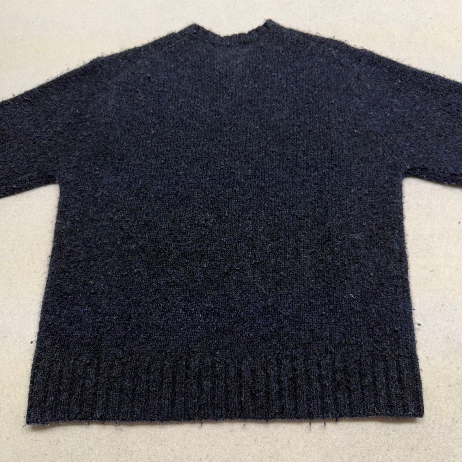 Vintage American Eagle Outfitters Wool Blend V-Neck Sweater Navy Blue XL