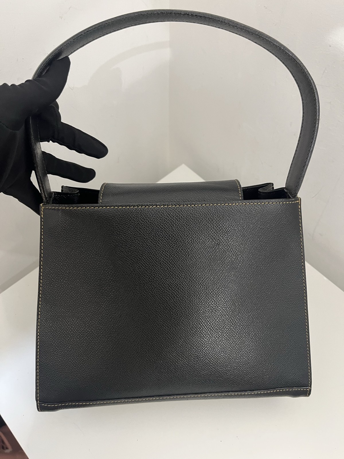 Valentino Garavani VRing Small Leather Satchel Italy