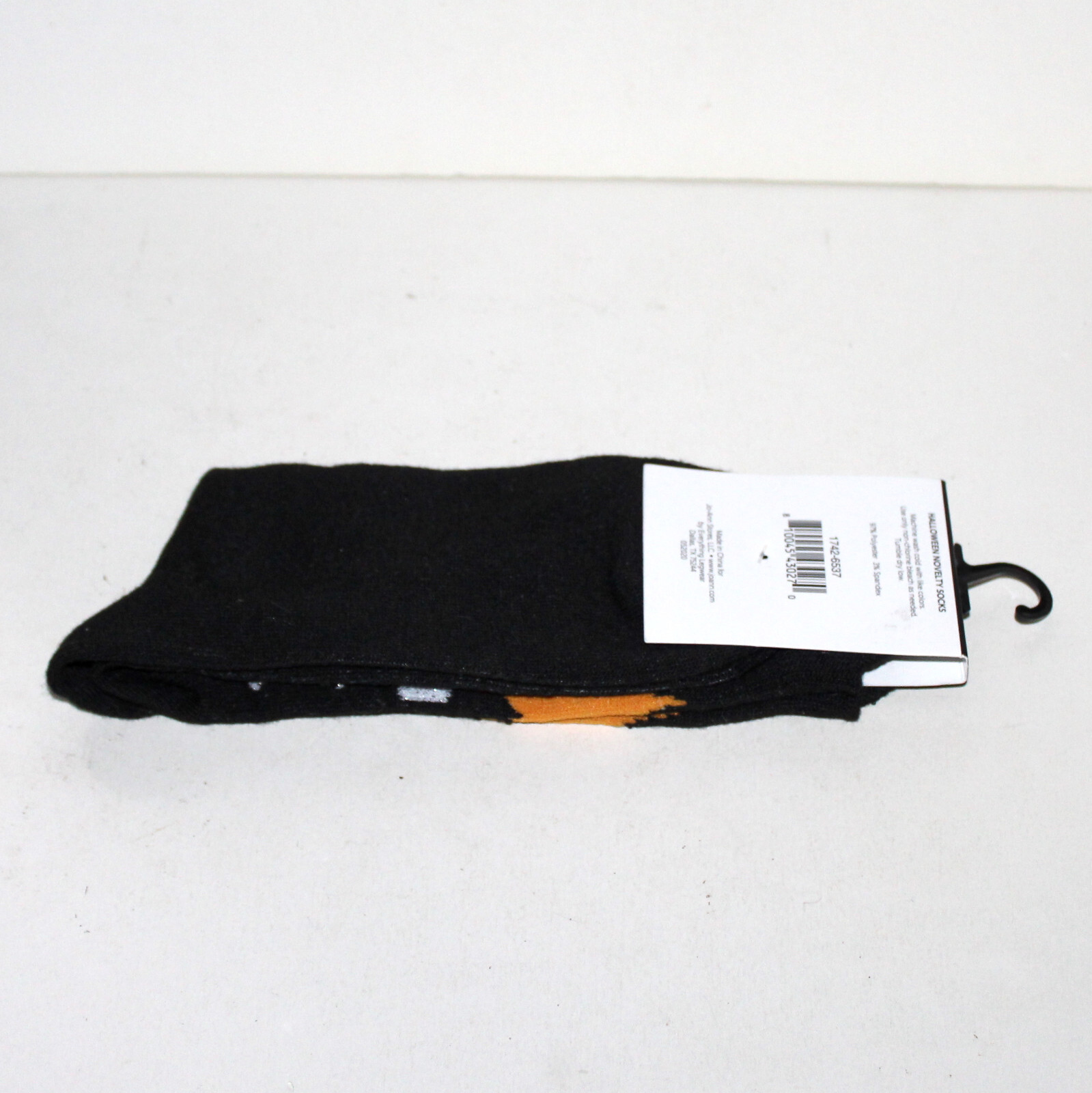1 pair Socks Feeling Batty Halloween Bat Ears women vampire black fun Jo-Ann