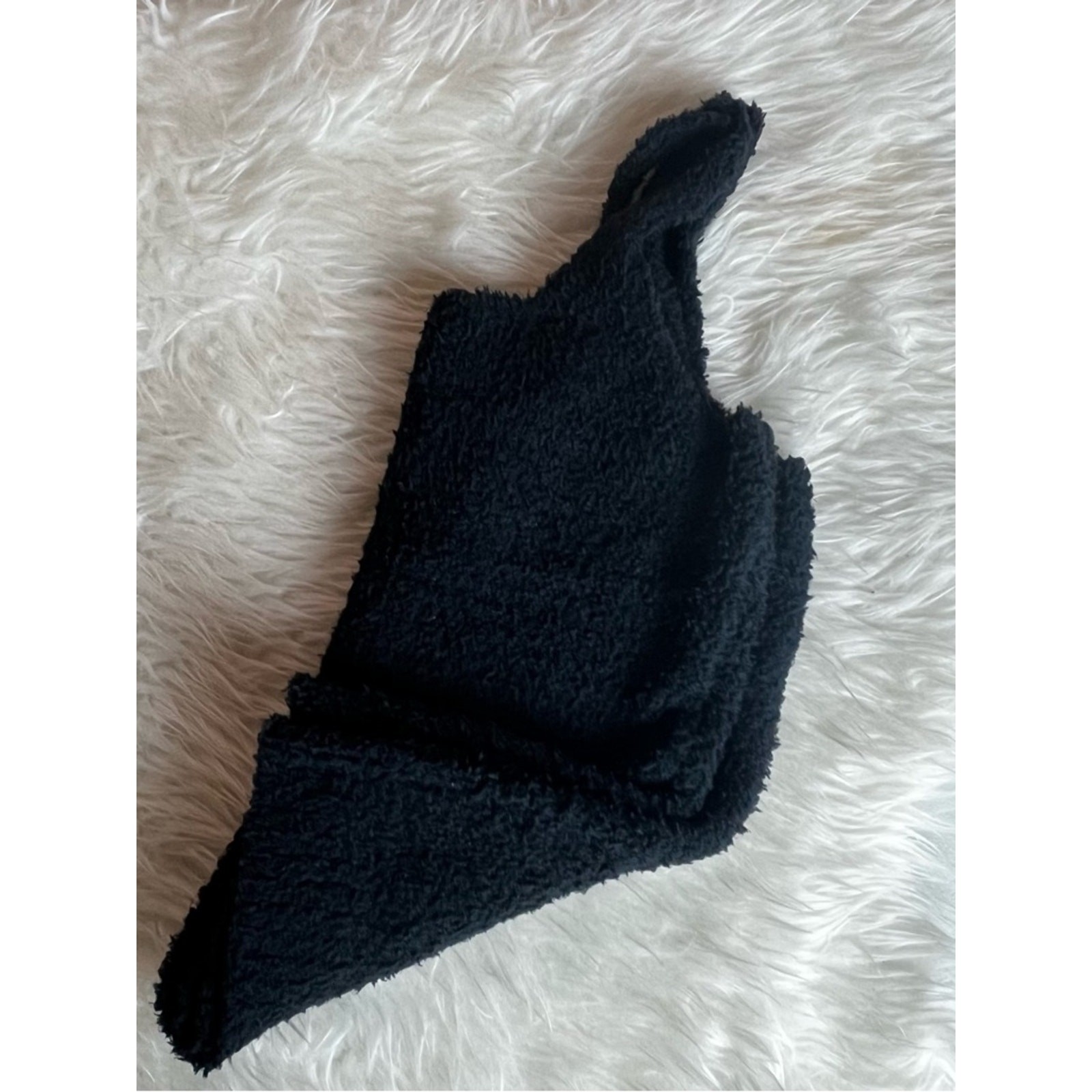 SKIMS Charcoal Teddy Textured Tank Size 4XL