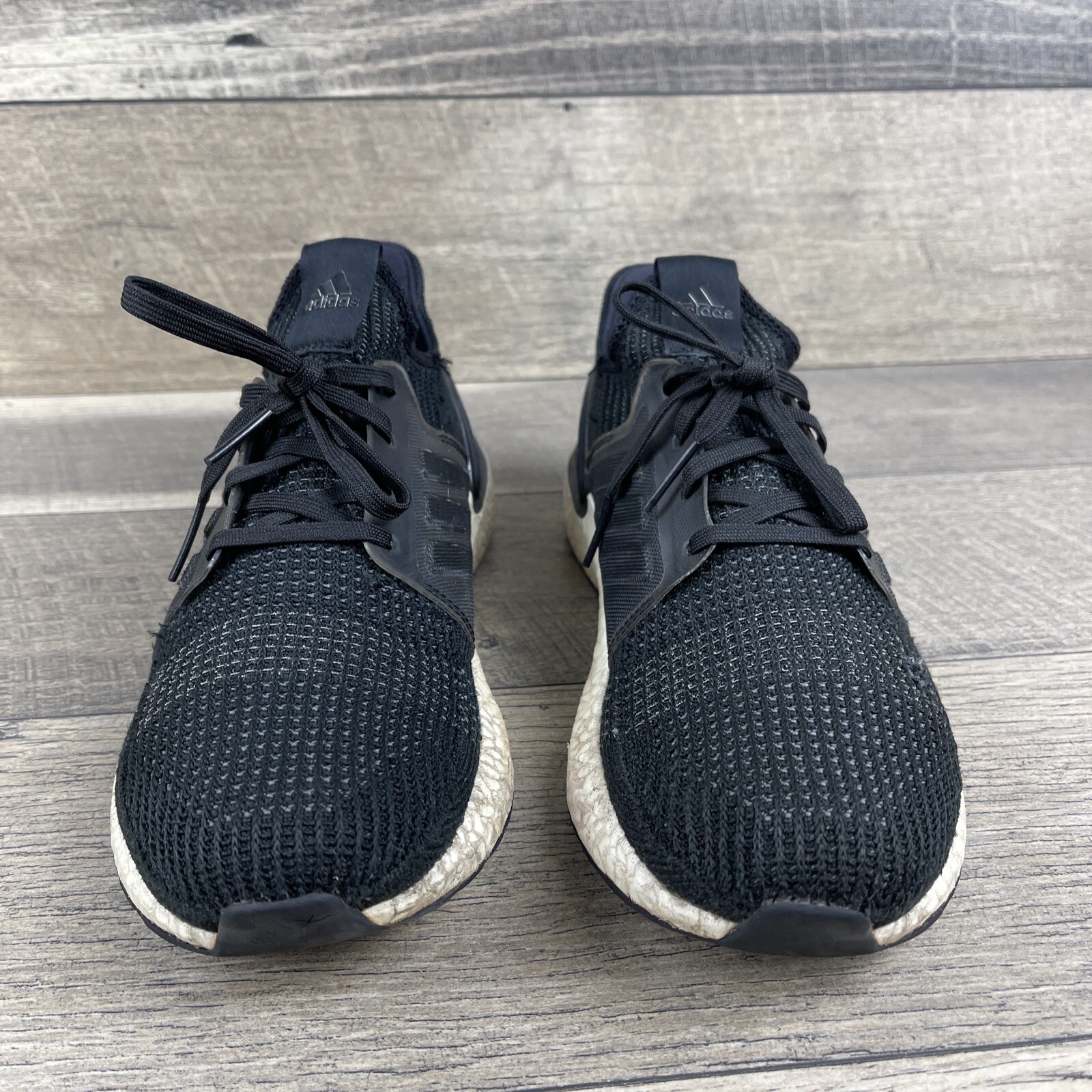 Adidas Men UltraBoost 19 Core Black Grey Five Shoes Size 9.5 G54009