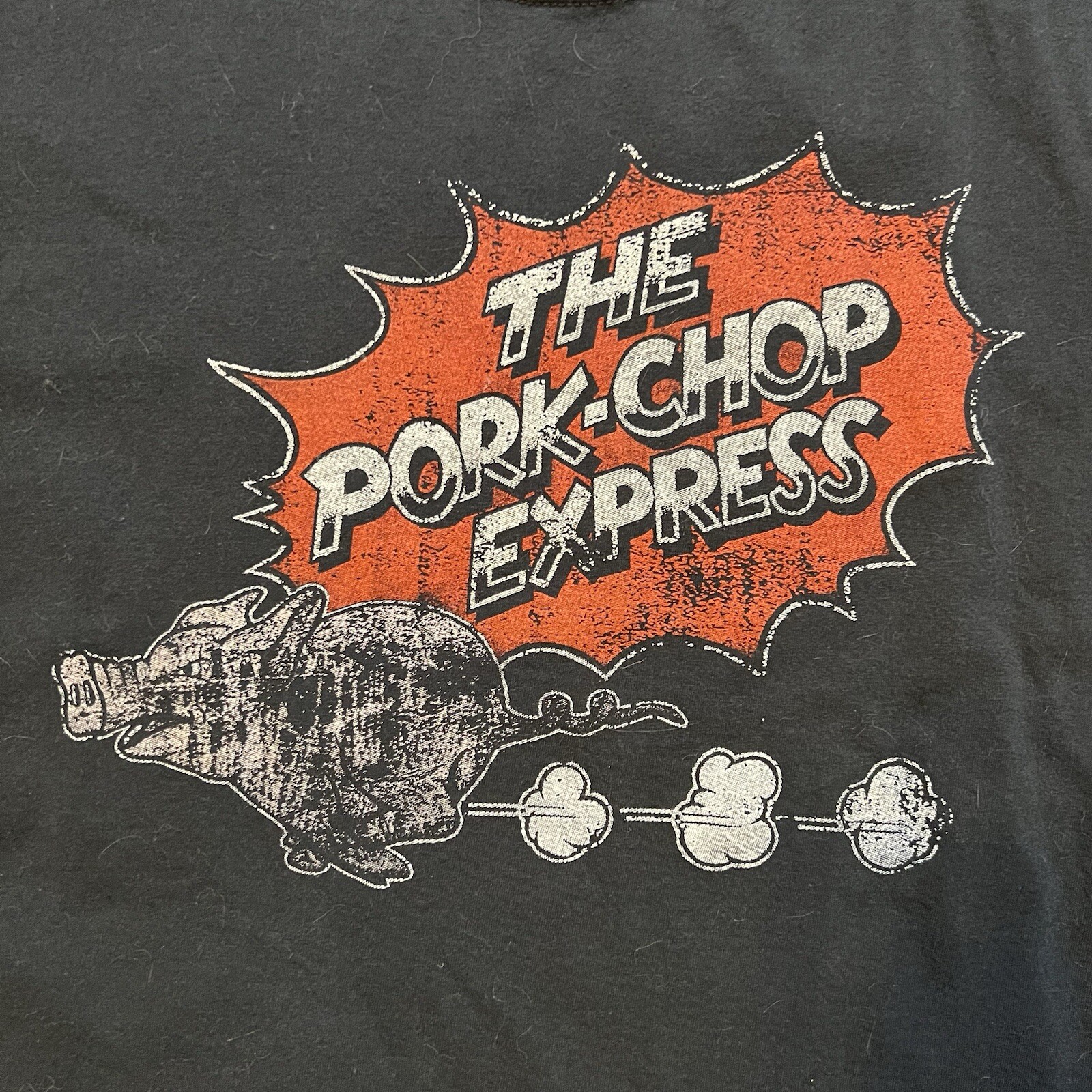 Big Trouble in Little China Pork Chop Express Jack Burton T-Shirt Size 2XL