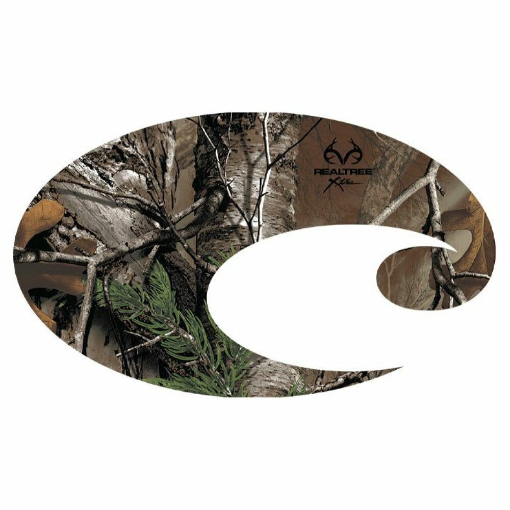 New Genuine Costa Del Mar Decal Sticker Realtree Xtra Camo EXTRA LARGE 11 INCHES