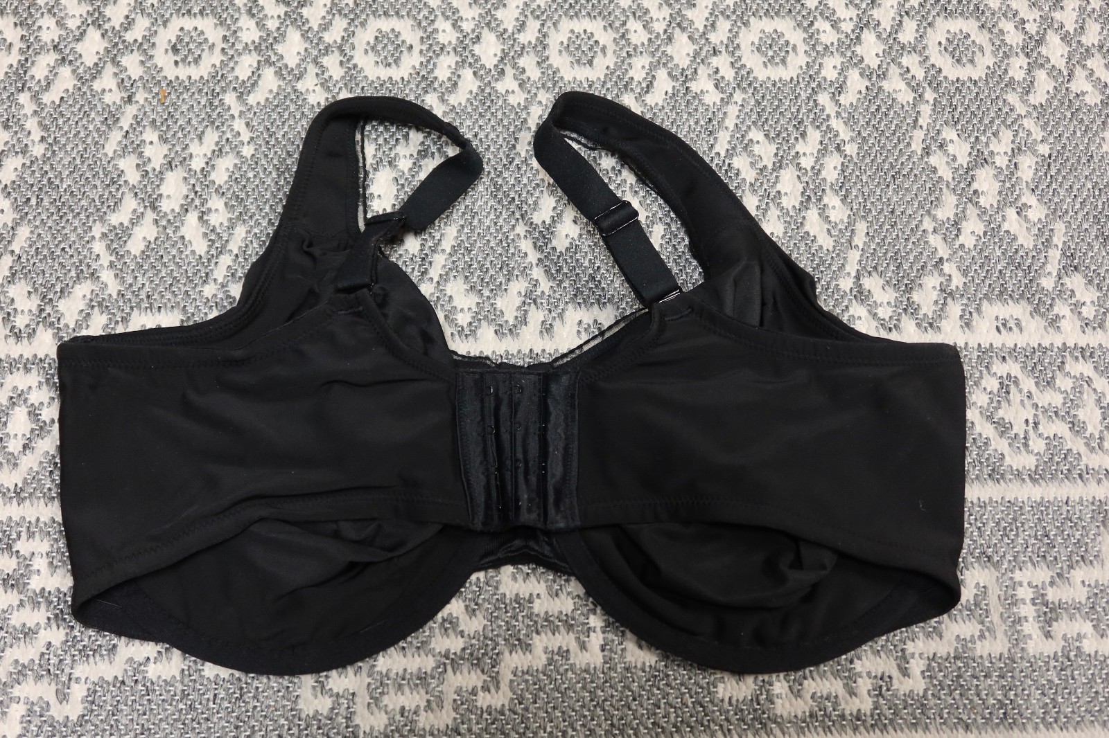 New Wacoal High Standards Underwire Bra – Size 42G – Black – # 855352