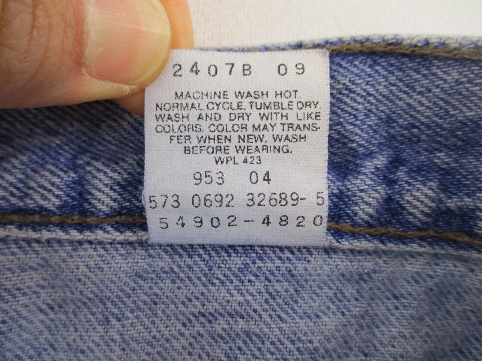 Vintage Levis Native Blue Mom Jeans Womens 12 High Rise Tapered Denim 80s 29×28