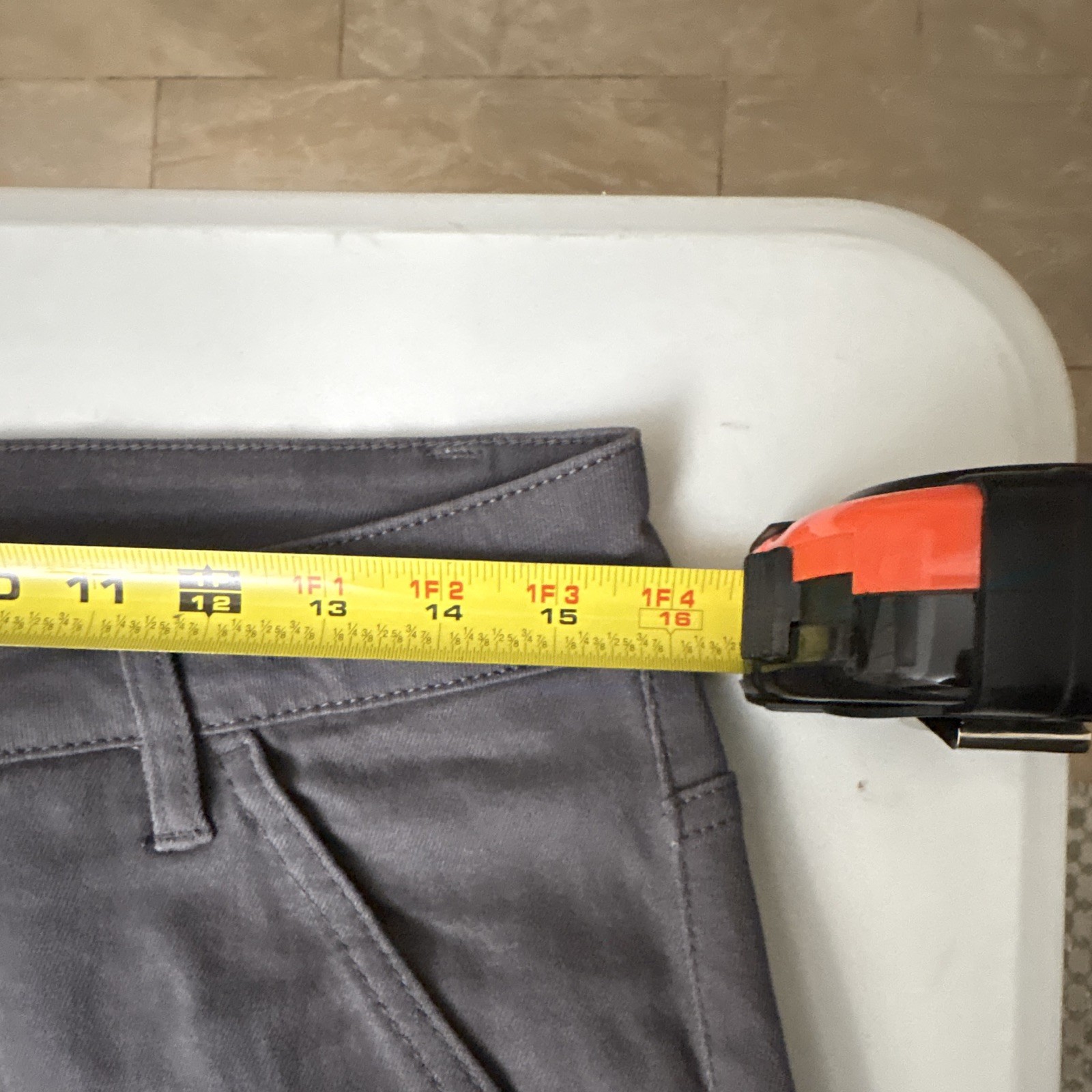 Caterpillar CAT Double Knee Workwear Pants Men’s Sz 32×32 Gray