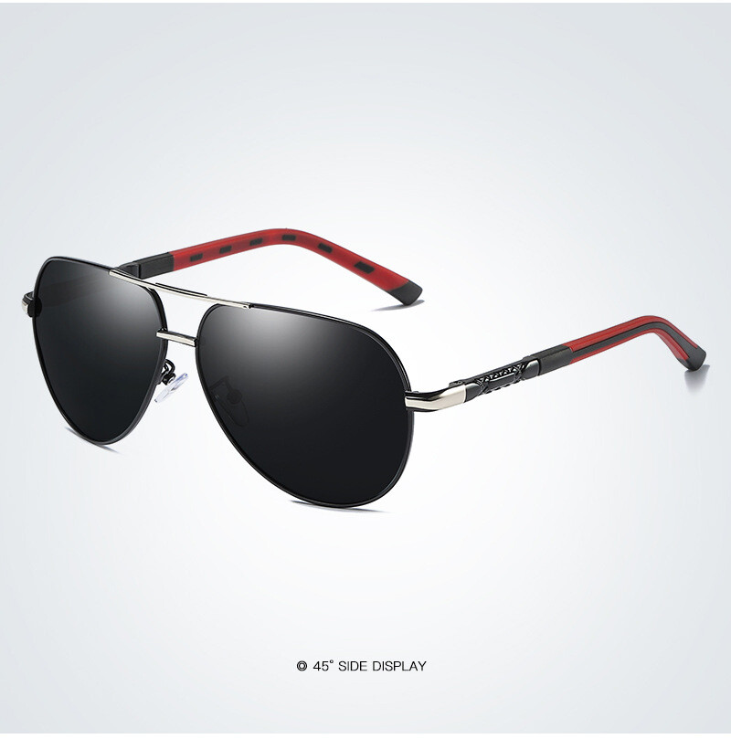 Aluminium Polarized Pilot Sunglasses Mens Driving Fishing Shades Glasses Eyewear