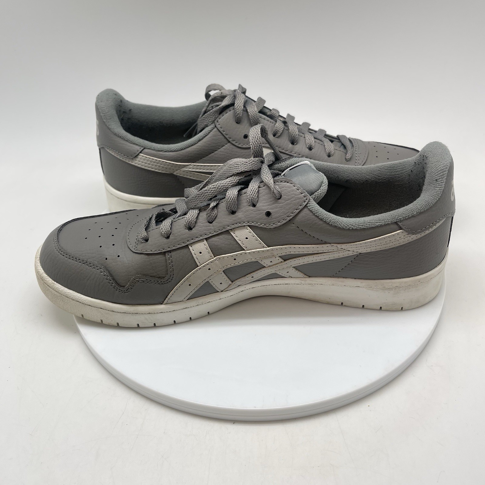 Asics Japan S Sneakers Mens 10 1201A173 Gray Athletic Casual Leather Shoes