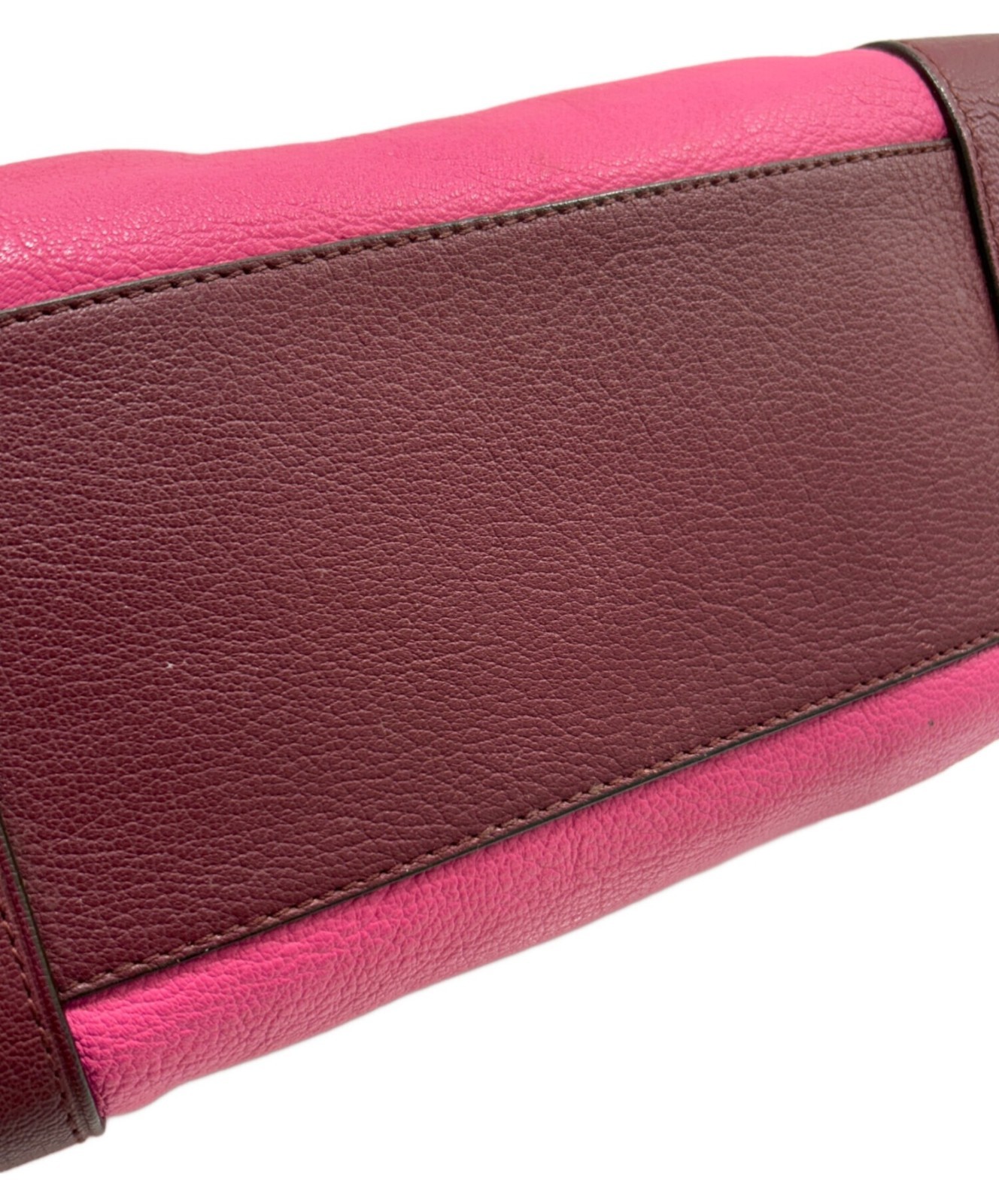 Loewe Amazona 28 Anagram Boston Handbag Leather bag Pink Silver Hardware 11.4in