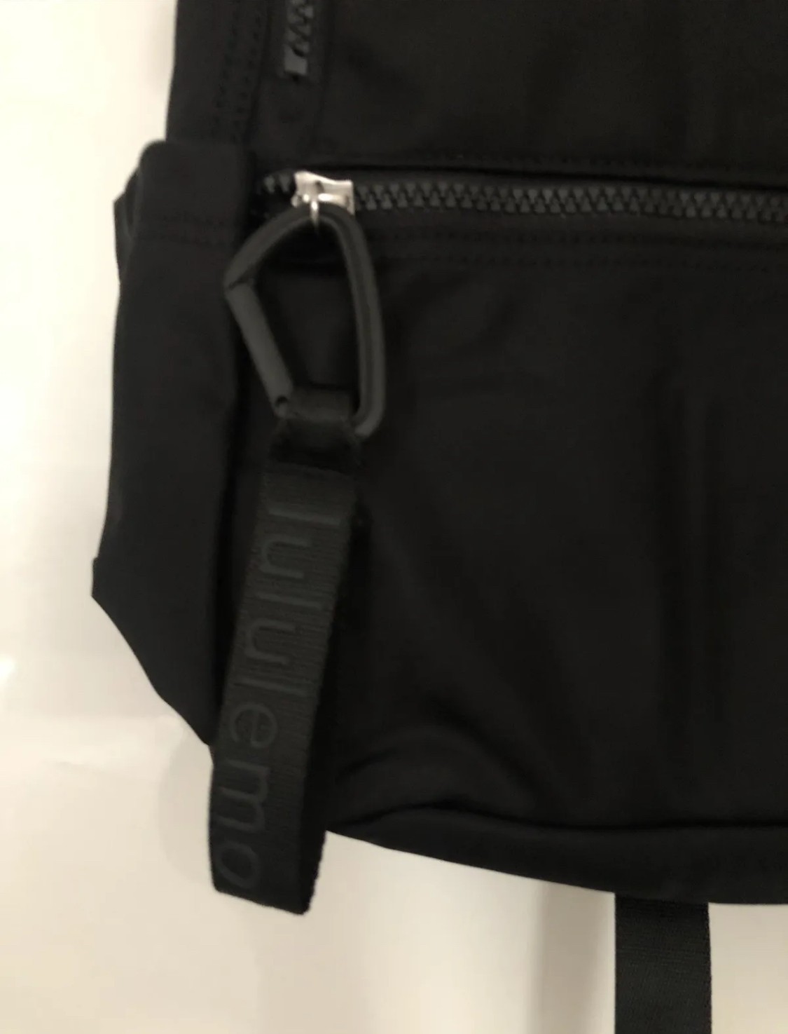 LULU New Crew Backpack One Size 15″ Laptop Padded – 22 L Black- NEW WITHOUT TAGS