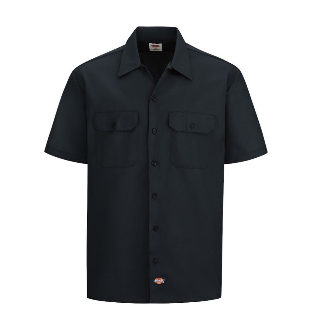 Dickies Men’s 1574 Short Sleeve Casual Original Fit Button Up Work Shirt