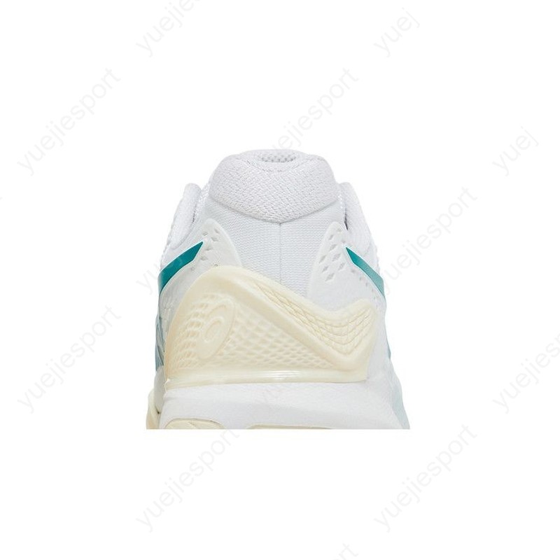 ASICS Gel Resolution 9 White Pitch Green 1041A435-101