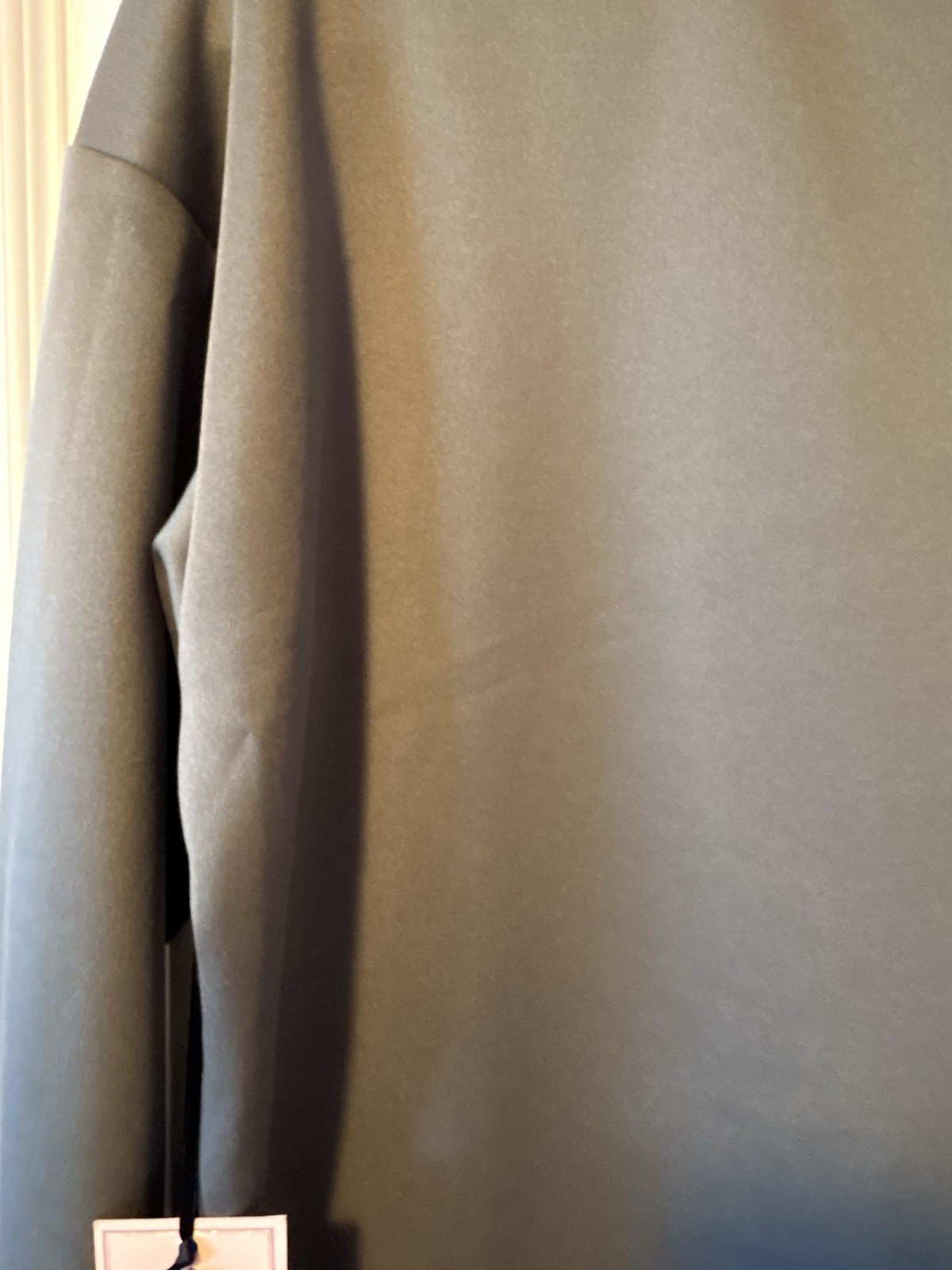 Juicy Couture Sequin Sweatshirt I Woke Up Like This Gray Pullover Large NWT