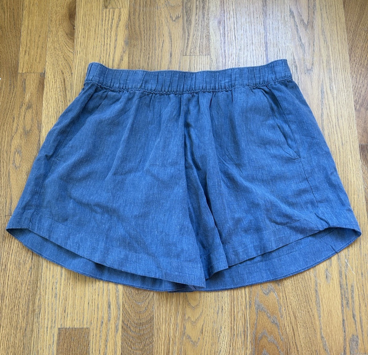 New! Patagonia Large Women’s Garden Island Shorts Whole Weave Still Blue