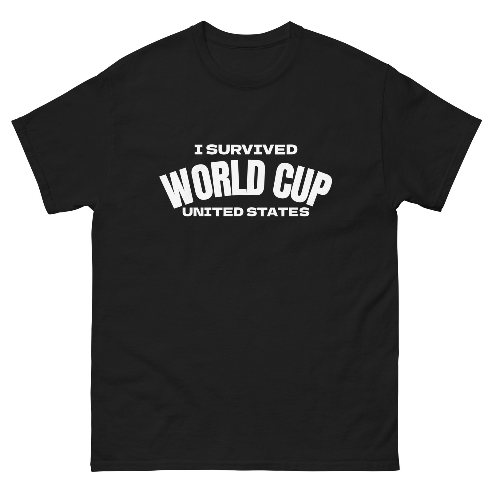 I Survived World Cup United States T Shirt 2026 Soccer Fan Tee USA Apparel Size