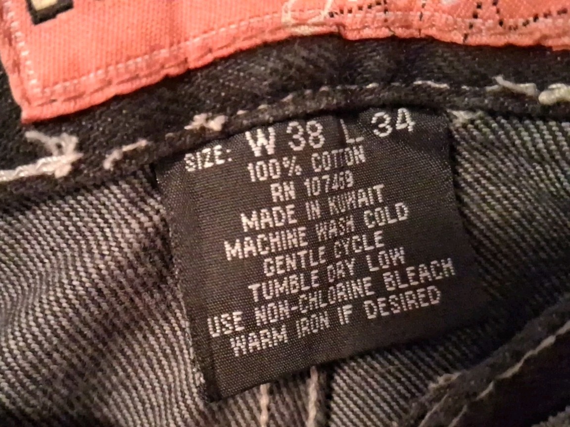 30 Below Men’s Dark Blue Carpenter Pants Size 38″ × 34″