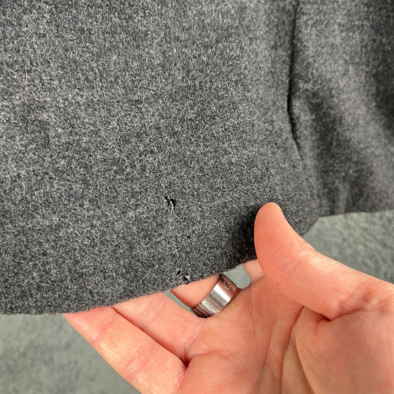 Vintage Margaret Howell Grey Jacket Wool Grey Mens 42″ 107cm Made In England
