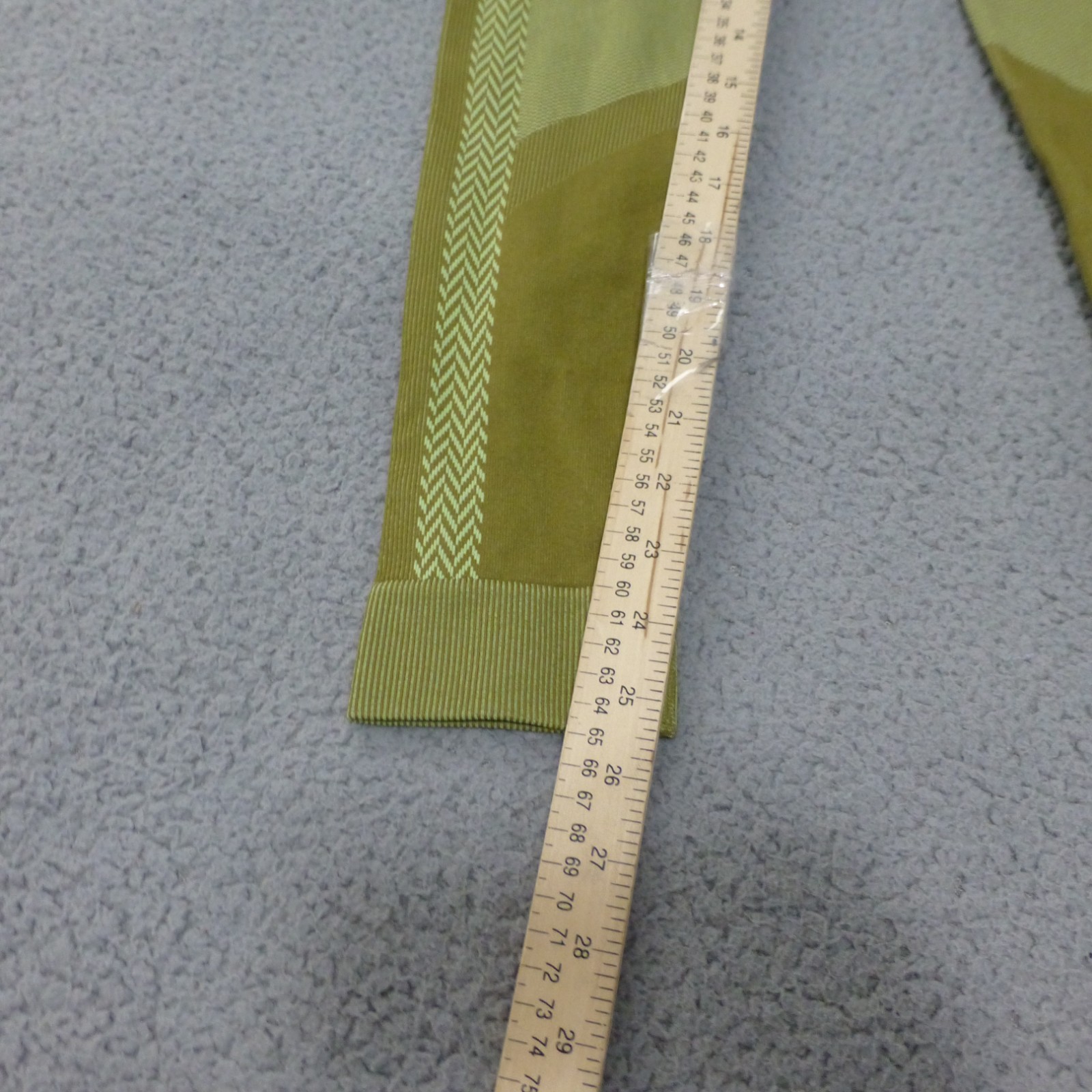 Fabletics Leggings Womens Medium Full Length Green Pull On Compression