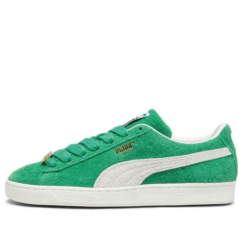 Puma Suede Fat Lace Archive Green Men’s Shoes Sneakers 393167 02 New Sz 9.5