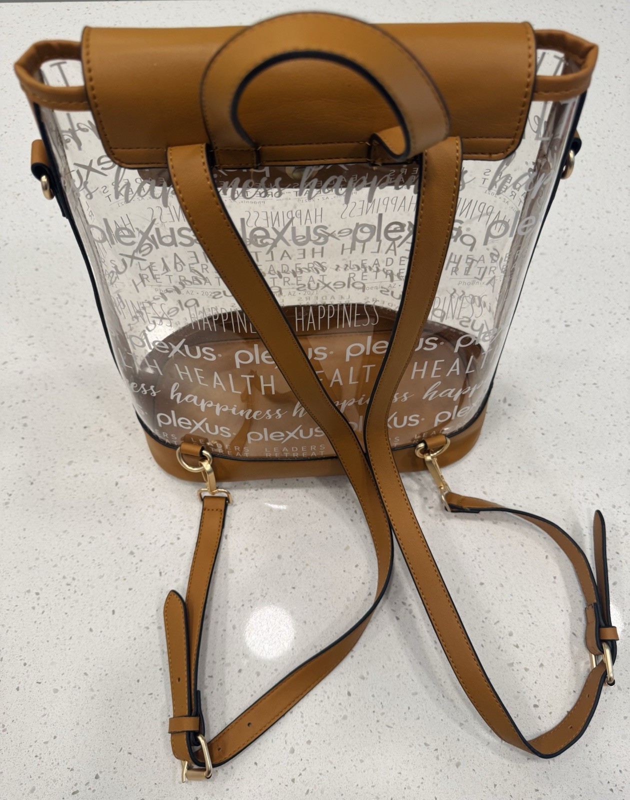 Plexus Leaders Retreat Clear Backpack, Stadium Approved