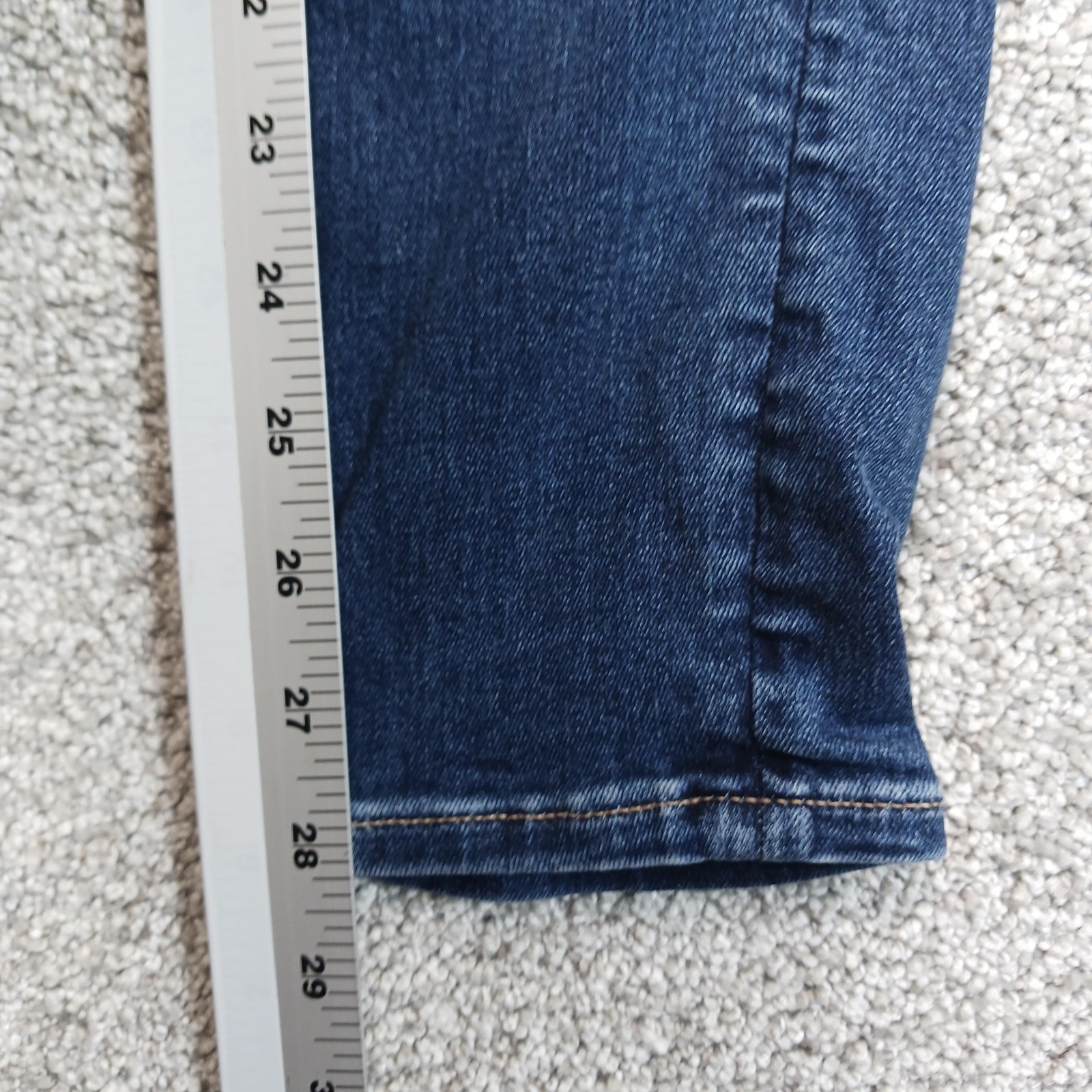 American Eagle Outfitters Jeans Womens 12 High Rise Jegging Blue Stretch Denim