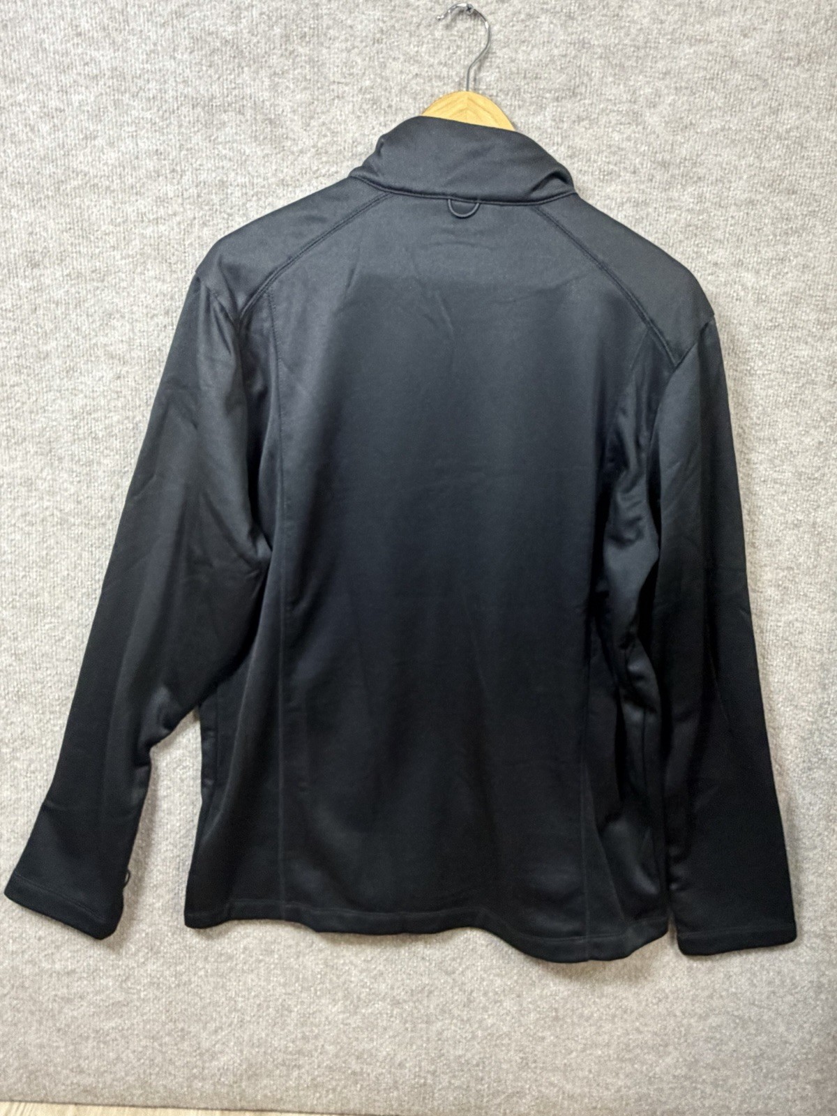 Dunkin Donuts Mens Employee Jacket Size Medium Black Full Zip Employee Worker