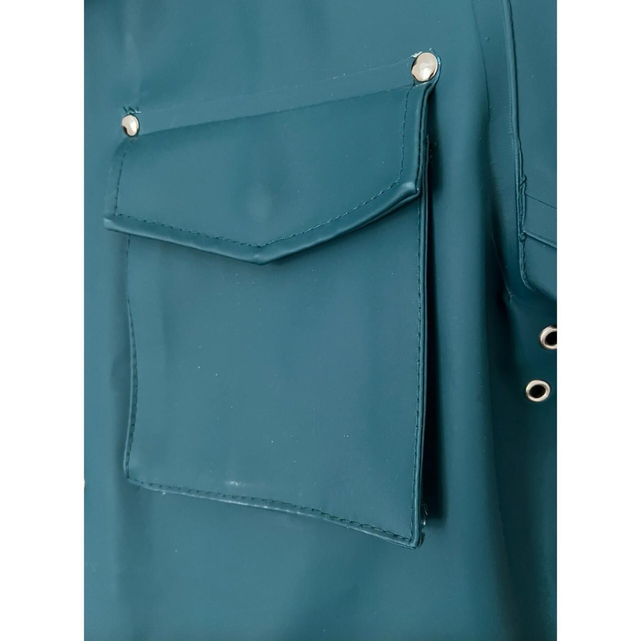 Stutterheim Women’s Blue Raincoat (Size Medium)