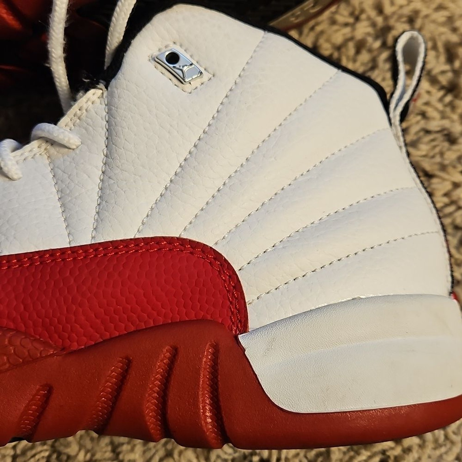 RETRO Nike Air Jordan XII – Cherry Red 2009 Boys 3